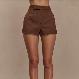 Meshki Brown Women's Shorts